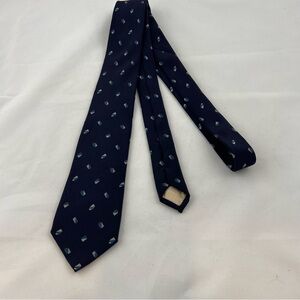 Paco Rabanne Elegant Navy Blue Men's Tie